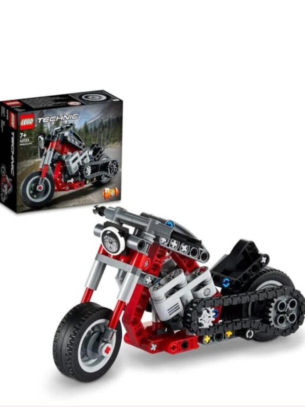 Lego Technic 2 in 1 Motorcycle to Adventure Bike 42132  New In Box